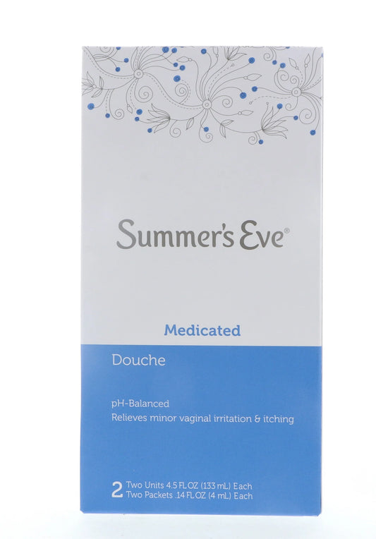 , Feminine Cleansing Douche, Medicated, 9.28 Oz 5 Pack